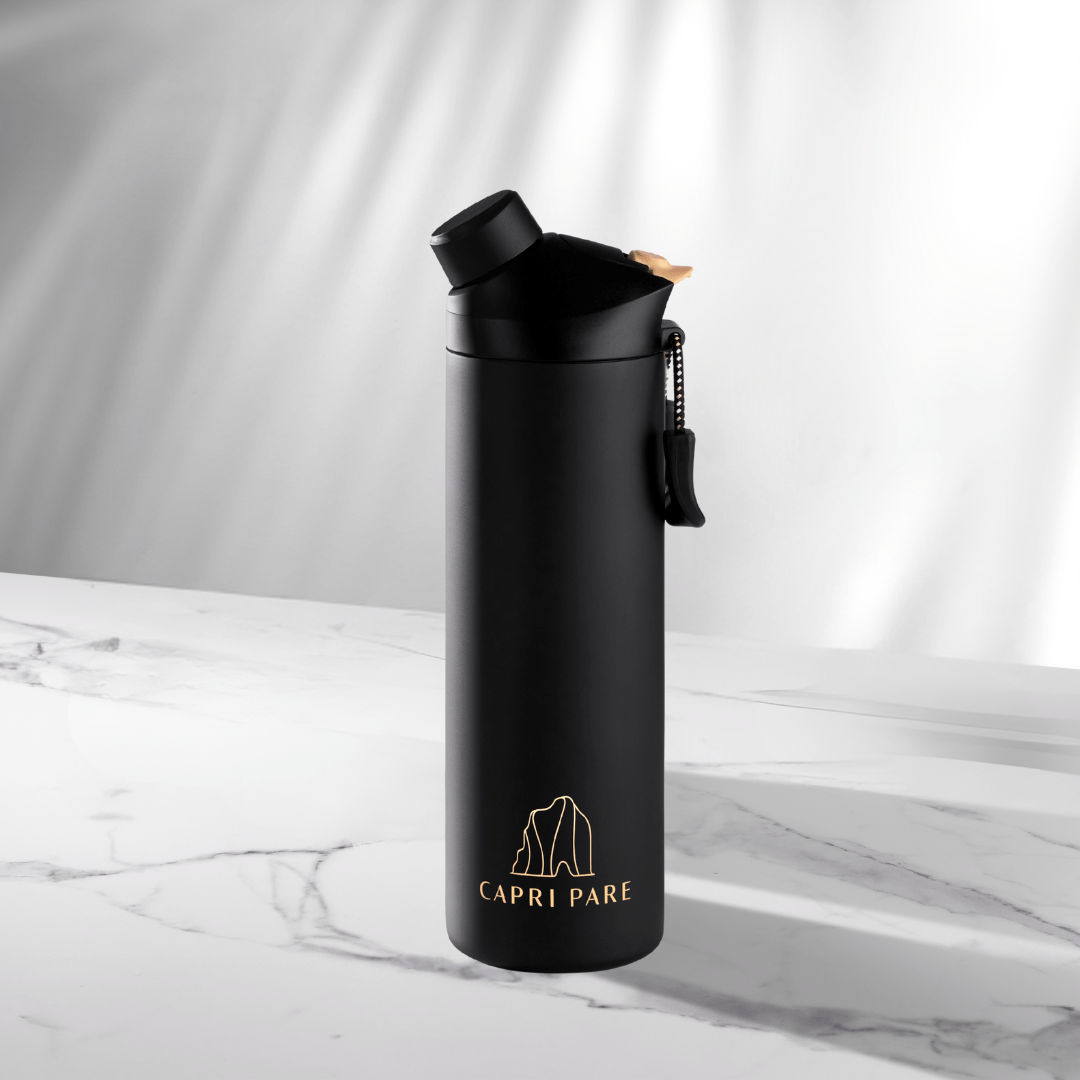 WATERFLES MATTE BLACK 750ML