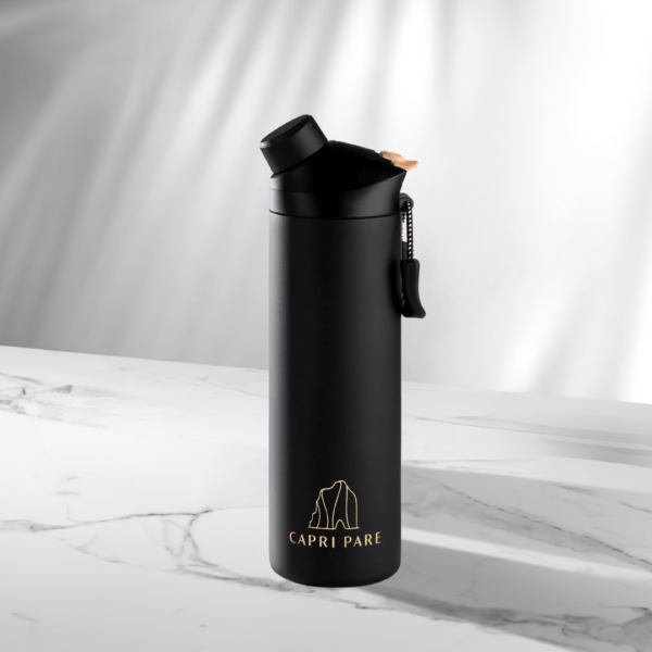 Waterfles Matte Black 750ml - Afbeelding 4